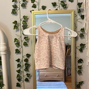 Worn once, old navy crop athletic tank